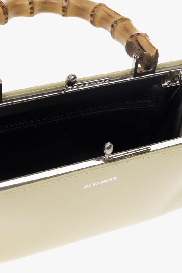 【関税＆送料込み】Jil Sander 'Knot Small' Yellow Shoulder Jil Sander 'knot Small' Yellow Shoulder Bag With Laminated